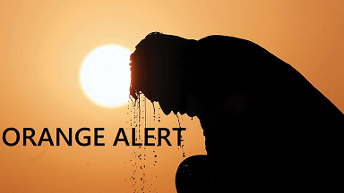 Delhi Orange alert news