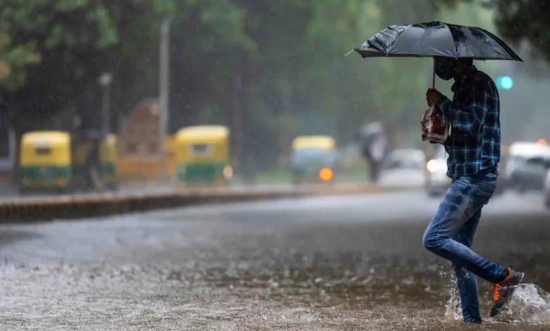 Delhi NCR Heavy rain fall