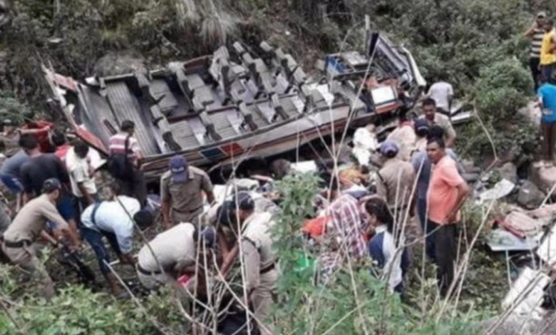 Uttrakhand Bus Accident Image