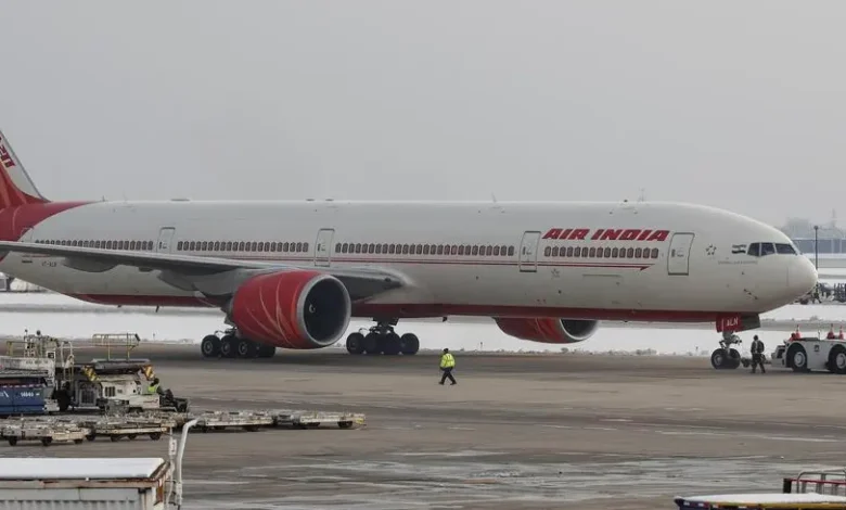 Delhi Air India Plane Fire