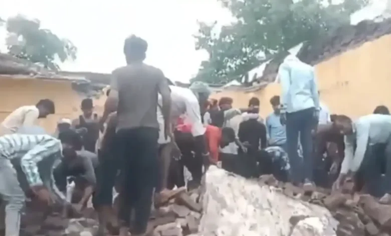 Rajasthan School Building Collapse 4 Dead