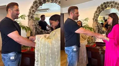 Salman Khan Rakhi Celebration