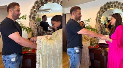 Salman Khan Rakhi Celebration
