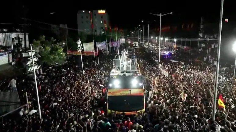Actor Vijay Rally Stampede