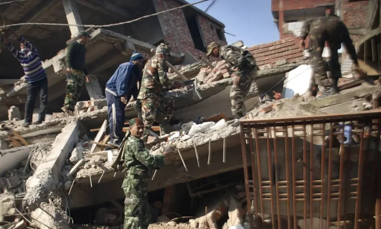 Earthquake in North-East