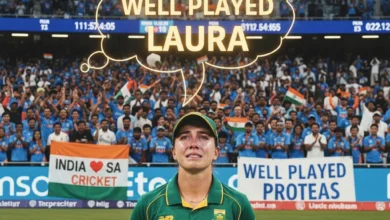 “Well played Laura” Indian Crowd’s Heartfelt Chant Wins Hearts After Women’s World Cup Final