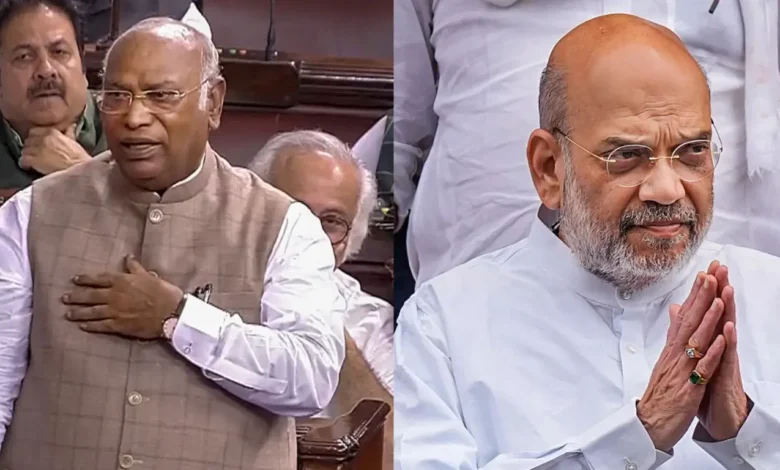 Amit Shah vs Malikarjun Kharge