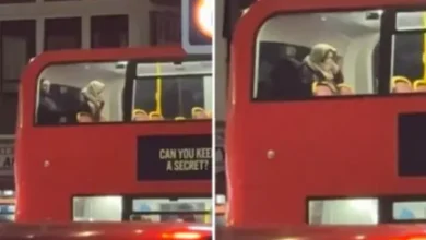 viral London bus video